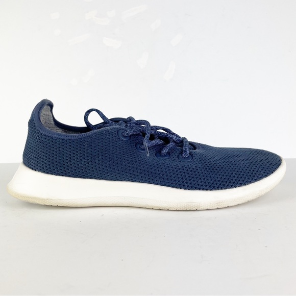 Allbirds Tree Runners Marine Blue Running Athletic Shoes Sneakers - Picture 6 of 12